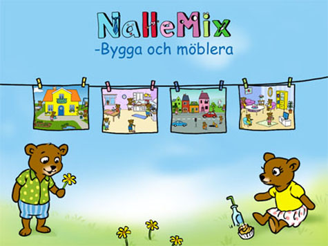 NalleMix 2 - Bygga och möblera